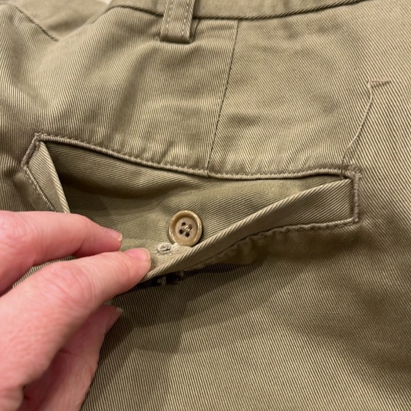 Brooks Brothers | Elliott Chino‎ Pants | Dark Khaki | Men's Size 36x32 - Picture 3 of 9
